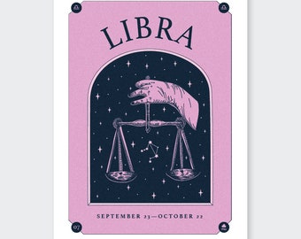 Libra | A4 print