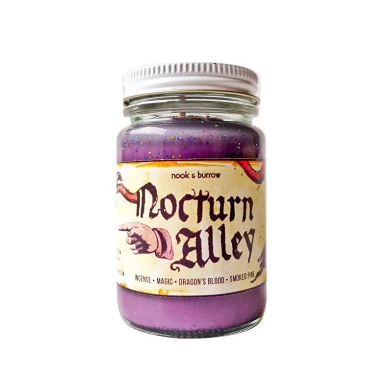 Nocturn Alley soy wax candle 125 Milliliters