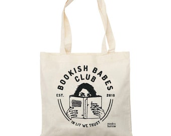 Bookish Babes Club | Tote Bag