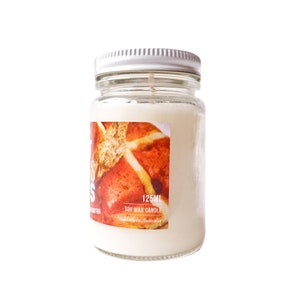 HOT CROSS BUNS soy wax candle image 6