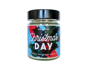 Christmas Day soy wax candle | Nook and Burrow