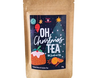 Christmas Mulled Wine Tea: Organic Ceylon Loose Leaf Tea (55g)