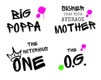 Notorious ONE SVG files