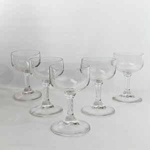 5 Shot Gläser für Eierlikör Eierlikörgläser 2cl / Likörschälchen / 5er Set Vintage Likörschalen / Schnapsgläser