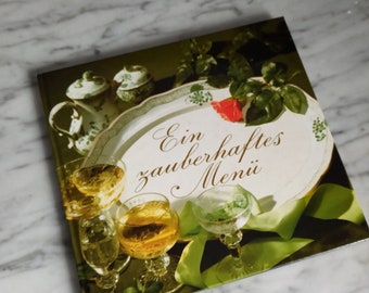Vintage book "A Magical Menu" / Manfred Weißbach / Verlag für die Frau Leipzig