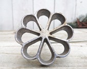 Cast Iron Patty Waffle Dessert Mold, Rosette Wafers Patties, Waffle Cast Aluminum Molds