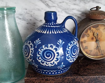 Vintage Keramikflasche / Vase / alte Flasche / antike Likörflasche / Flaschenvase