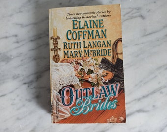 3 Liebesromane in einem Buch / in englischer Sprache "Outlaw Brides"   / Englisch lernen / 3 Romane ENGLISCH