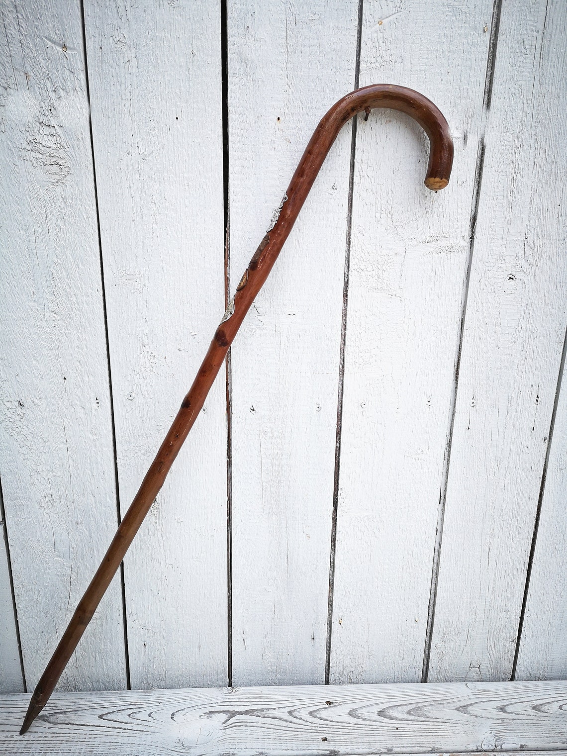 German Walking Stick Cane 34.5 with Stocknagels BADGES Etsy