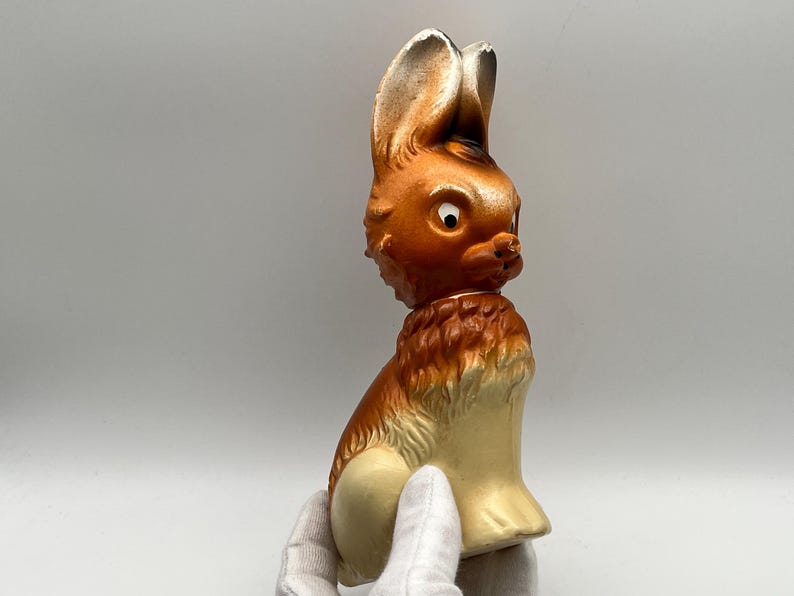 Vintage, Fillable Plastic Easter Bunny / 1970s / East German Easter ...