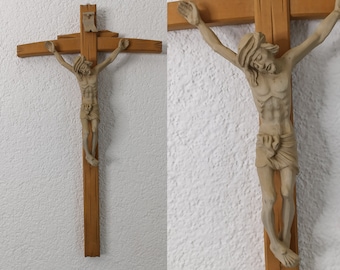 Crucifix / religious wall hanging / Jesus on the cross