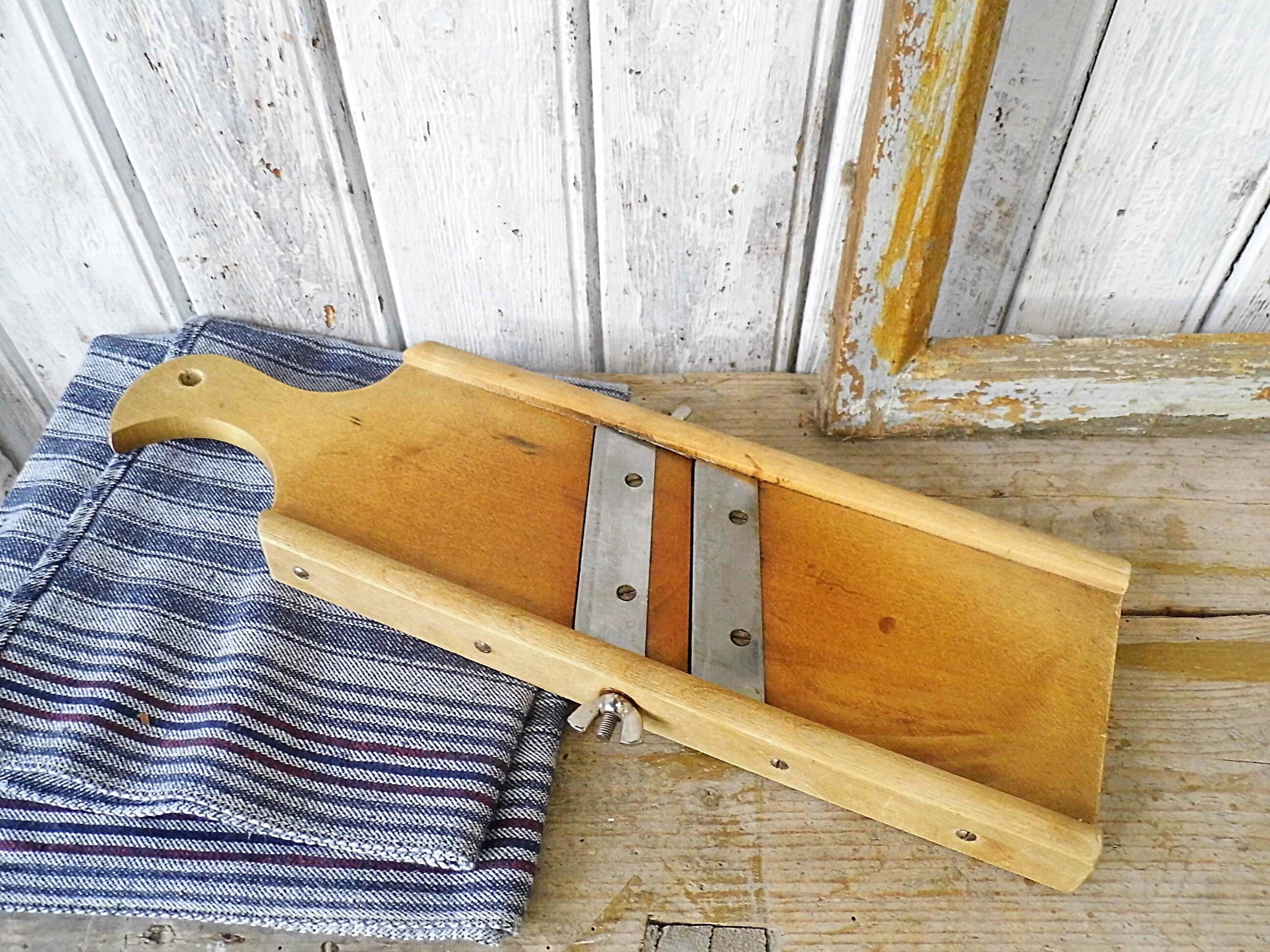 primitive kraut cutter / wooden Kraut slicer / Cabbage Slicer Etsy