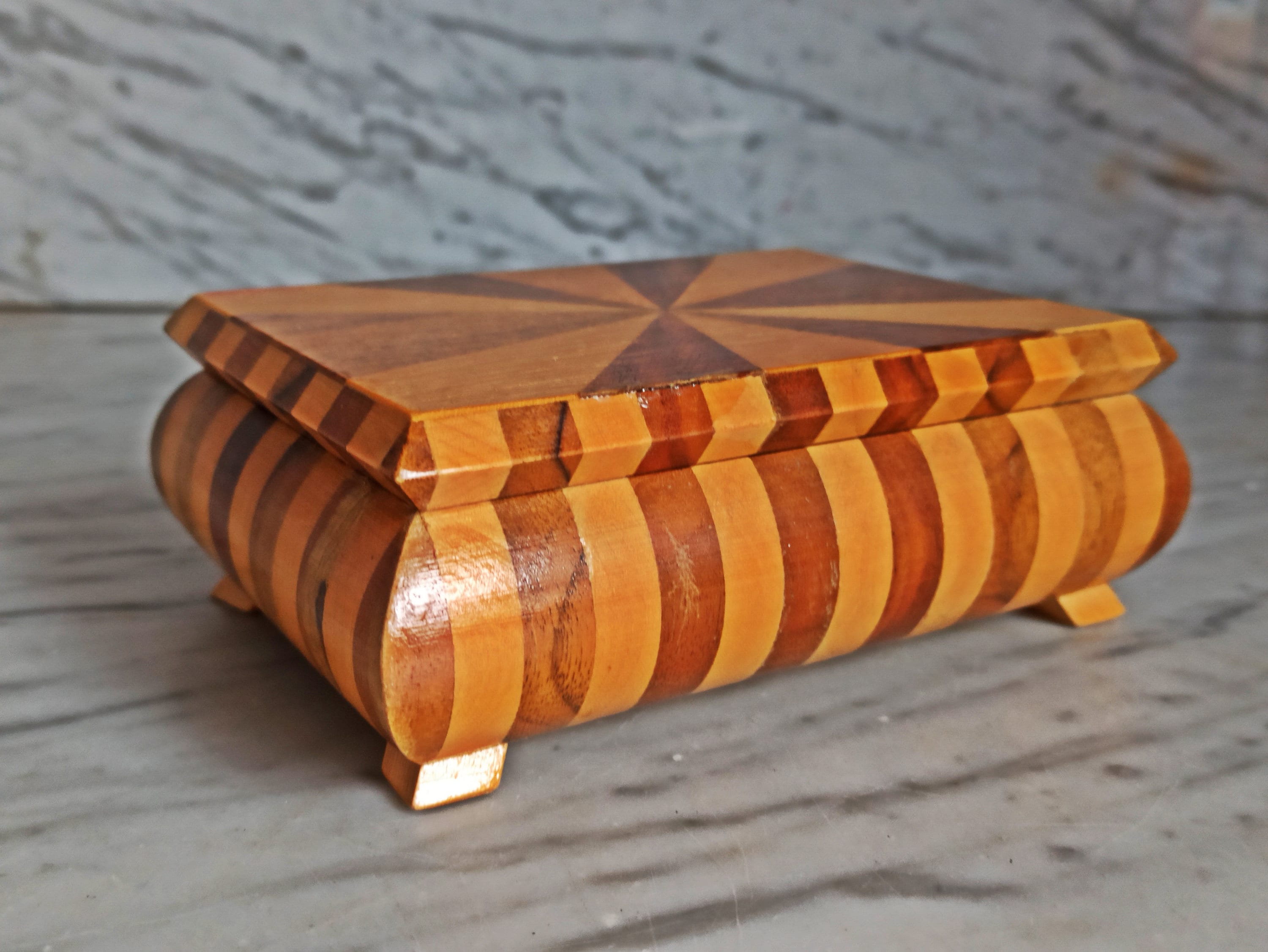 6+ Inlay Wood Box