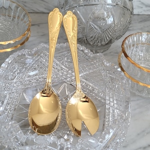 23/24 Gold Flatware - Etsy