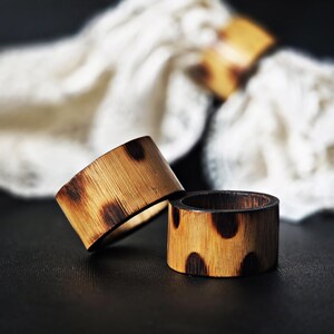 Bambus serviettenring - Etsy.de