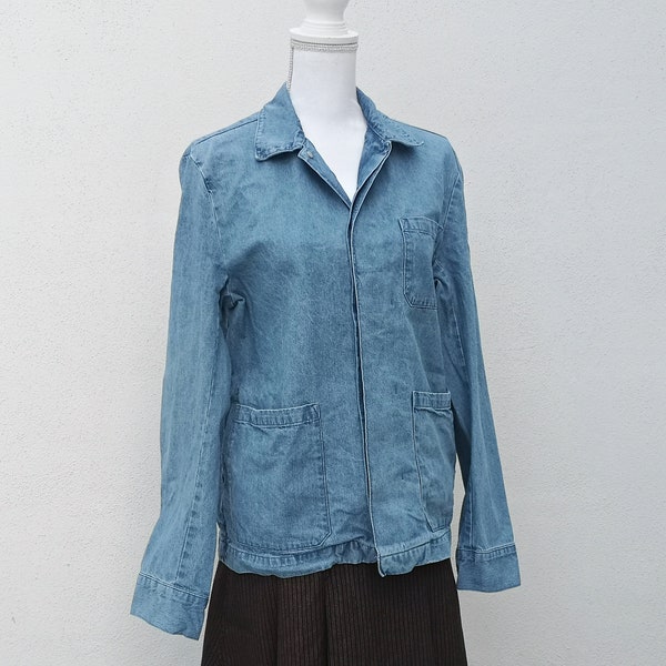 Denim blouse / thin denim jacket / vintage jacket / jeans jacket / 2000s / Gr. S/Y2K