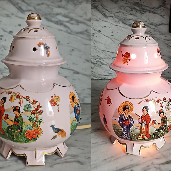 Vintage: Smoke Eater - Perfume Lamp - Perfume Lamp - Brocante