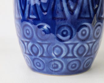 幾何学模様のショイリッヒ陶器花瓶 204-18 /18 cm / 7