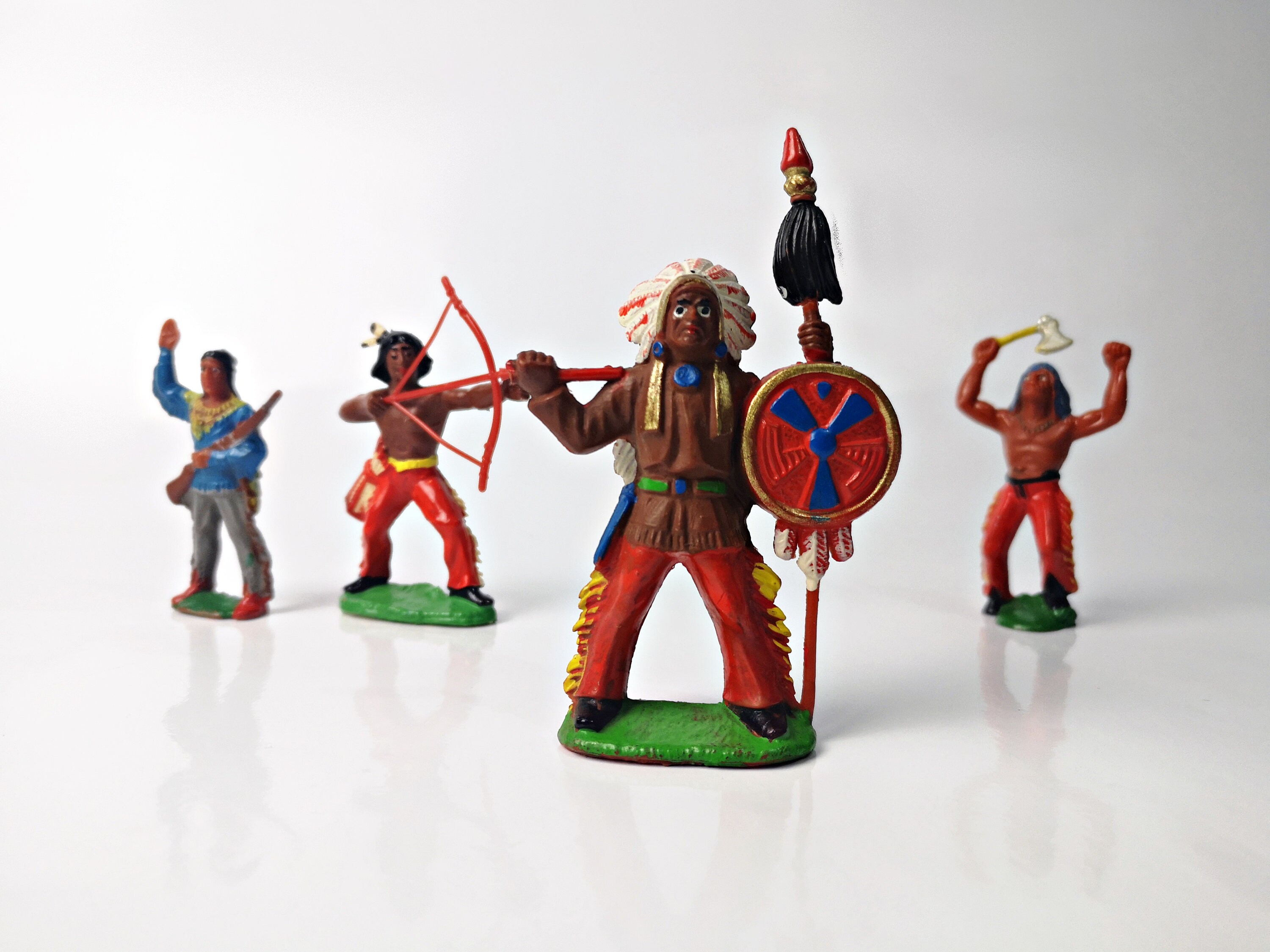 Figurine Ancienne En Caoutchouc – Mineur – Jouet Collection 17 Cm
