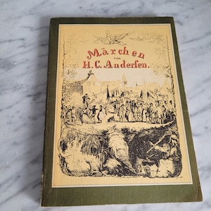 Vintage children&#39;s book / fairy tale by H.C. Andersen / German language