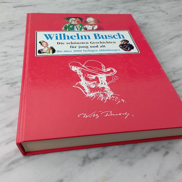 Vintage Kinderbuch / "Die schönsten Geschichten für jung und alt" Wilhelm Busch / Max und Moritz