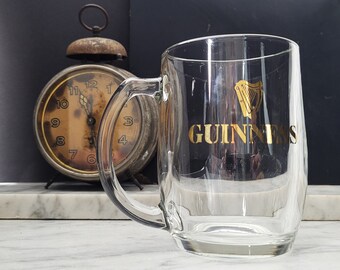 Vintage Bierglas 0,4 L  / Guinness Bier Glas / Bierkrug