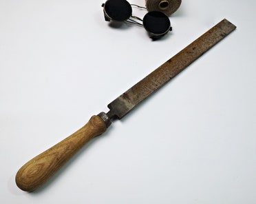 Rabot à bois ancien – outil menuiserie vintage en excellent état - Bricolage