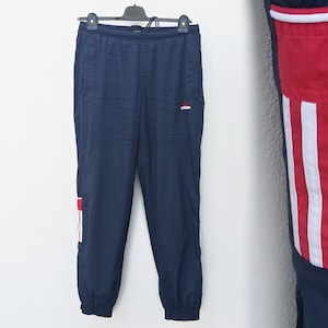 Vintage Adidas tracksuit bottoms / jogging bottoms / pants / sports pants / Y2K / shiny / size XL / XXL / oversized / nylon / rave / tekk