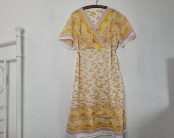 Vintage Hauskleid Gr. L / Nachthemd / Sommerkleid / Vintage Mode