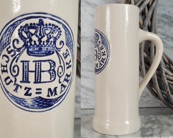 Vintage bierpul 0,5 L / Tankard "HB" Hofbrauhaus München / Jaren 80 / Souvenir Duitsland