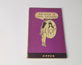 Vintage joke book / cartoons / book by Epper / Epperwitze / 1976