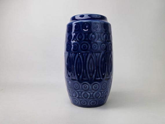 幾何学模様のショイリッヒ陶器花瓶 204-18 /18 cm / 7