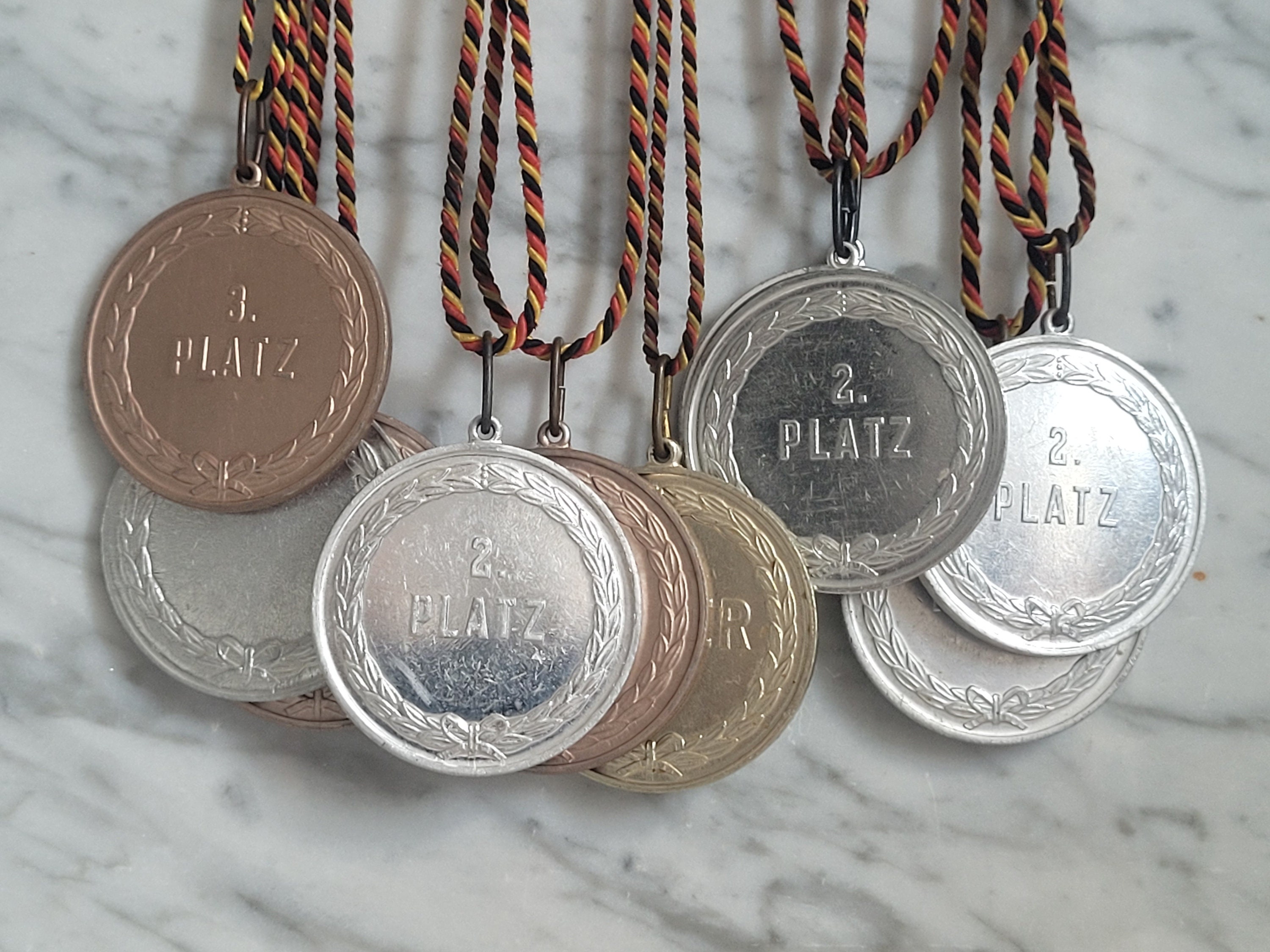 MEDAGLIA UFFICIALE IN ARGENTO DELLA S.S. LAZIO CALCIO CAMPIONE D'ITALIA 1973-74