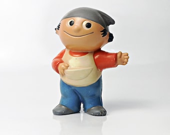 Mainzelmännchen "der Praktiker Anton" ZDF Werbefigur aus den 60er Jahren Göbel Figur / 11 cm / Maskottchen der 1960er Jahre / alte Werbung