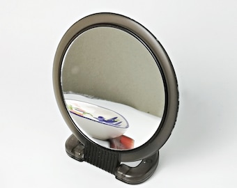 Vintage shaving mirror / hand mirror / vanity mirror / small mirror with magnification