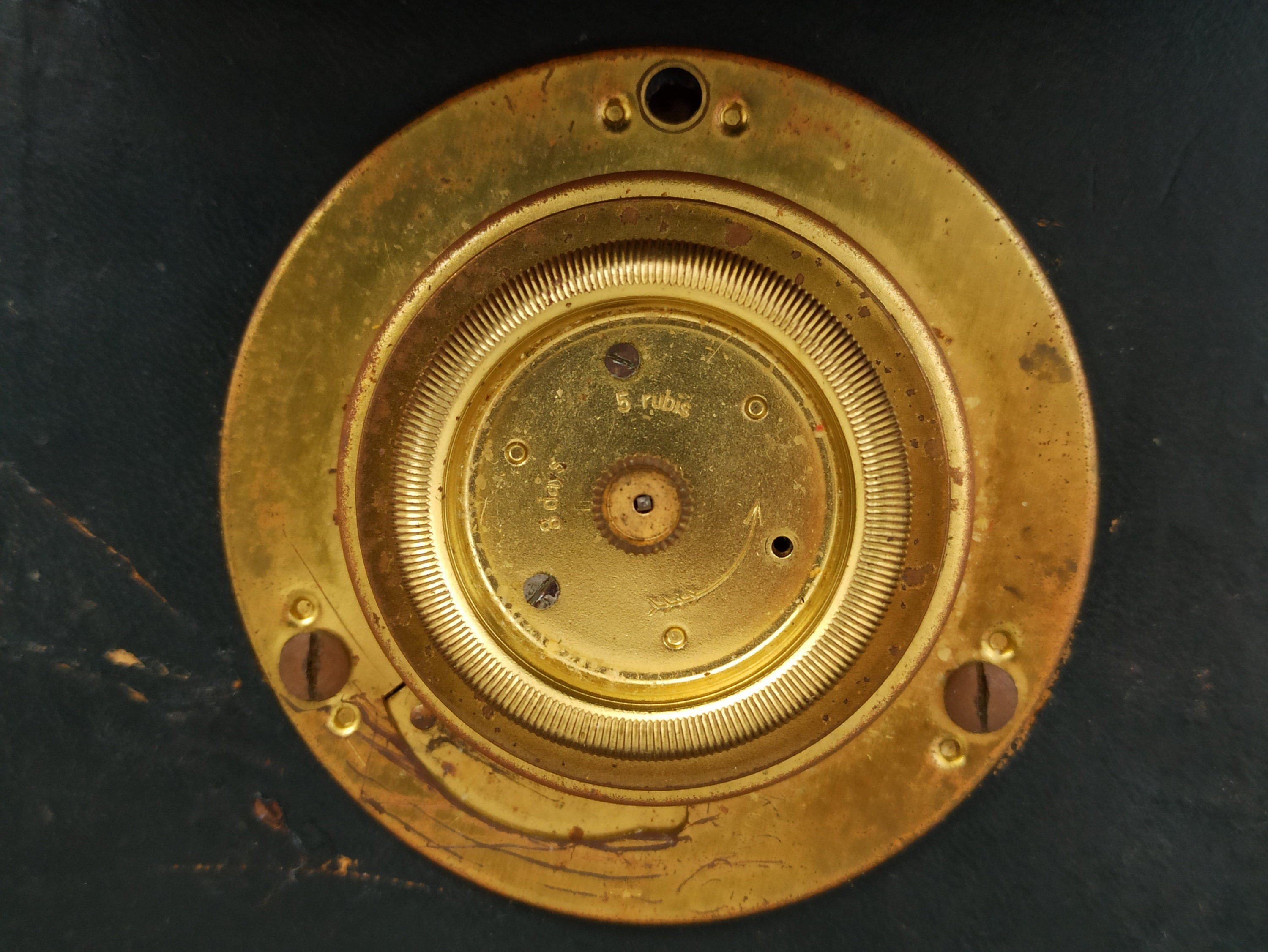 ヴィンテージ置時計 Kienzle/卓上用機械式時計/1950年代