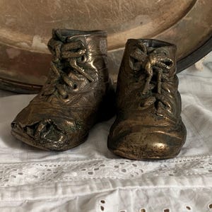 Old bronze baby shoe - Etsy 日本