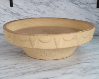 old plant bowl / flat flower pot made of clay / clay bowl / flower bowl / plant pot Ø 35 cm