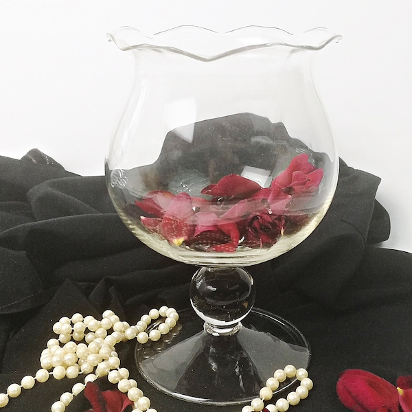 Giant Glass Snifter Etsy
