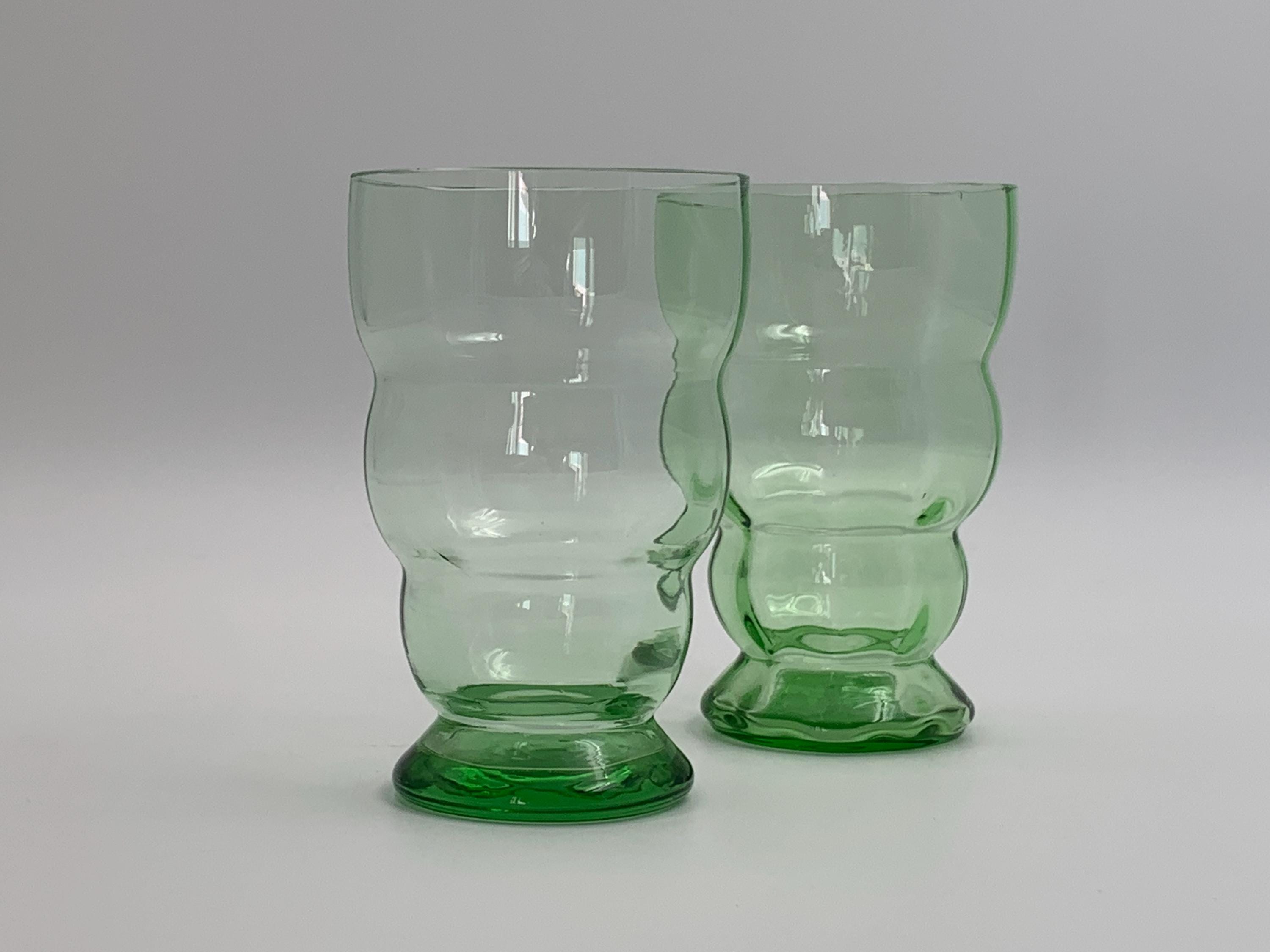 Ikea green glasses