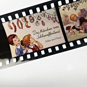 Roll film "The Fairy Tale of the Land of Cockaigne" Grimm's Fairy Tales / Children's Film / Color Film for Projects / with Story to Read Aloud
