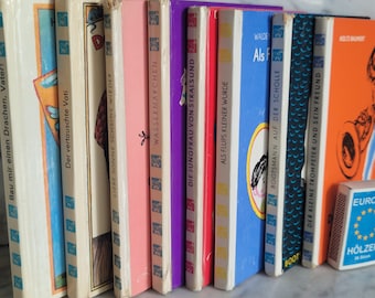 Vintage kinderboek / 1 boekje / De kleine trompetterboeken / Verzamelboek / Duitstalig