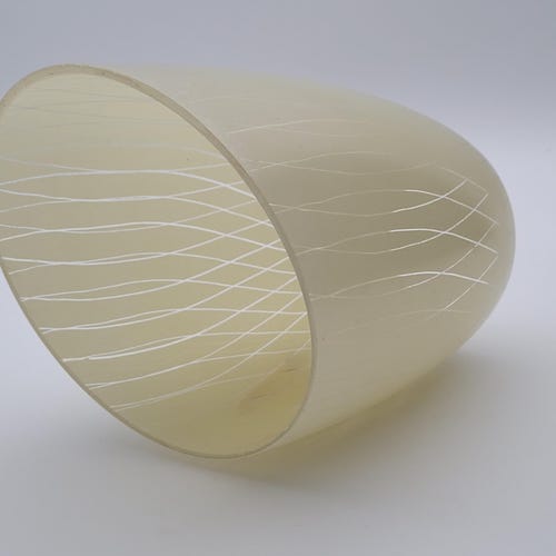 Abat-jour Art Déco / 1 x abat-jour années 1920 / Art Déco / Abat-jour pour suspension, plafonnier ou lampe de table / 15 cm - 17 cm / Abat-jour de rechange