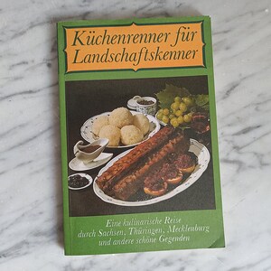 Vintage cookbook &quot;Küchenrenner für Küchenkenner&quot; / Verlag für die Frau / Saxony, Thuringia, Mecklenburg / 1980s / GDR / Language German