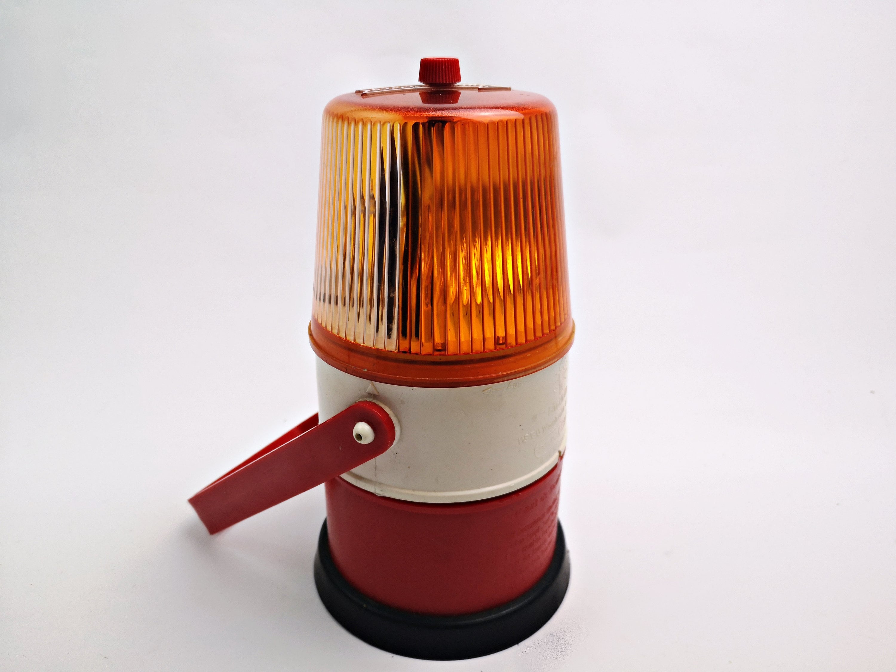 Vintage Warning Light / Intage Magnetic Car Emergency Light / Safety Towing  / Flashing or Steady / Made in Germany 