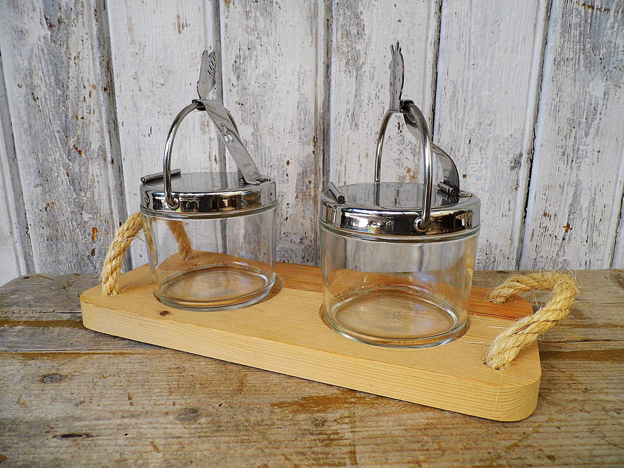 Vintage Honey pot and jam jar made in Germany WMF pot with Etsy