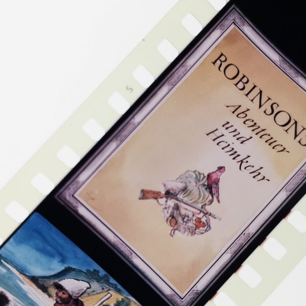 Rollfilm "Robinsons Abenteuer und Hemkehr" / DEFA Film / Kinderfilm /  Farbfilm für Projekter