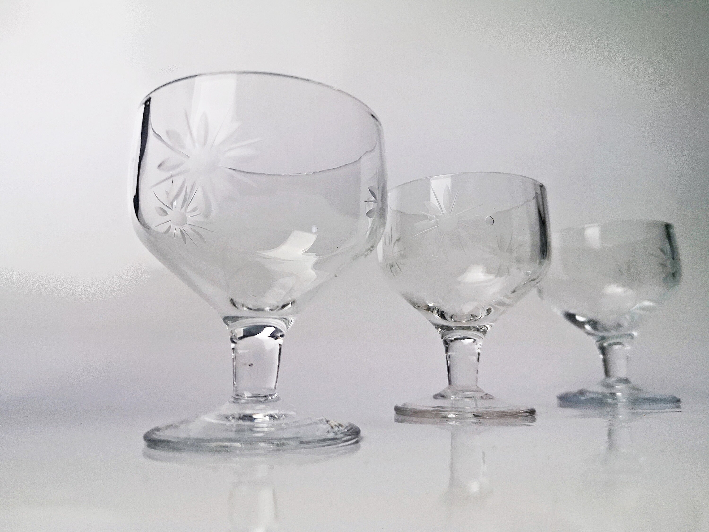 Eierlikörglas auslecken