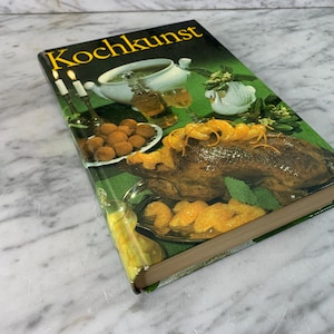 Vintage cookbook &quot;Kochkunst&quot; / Verlag für die Frau / Recipes / 1980s GDR / Language German