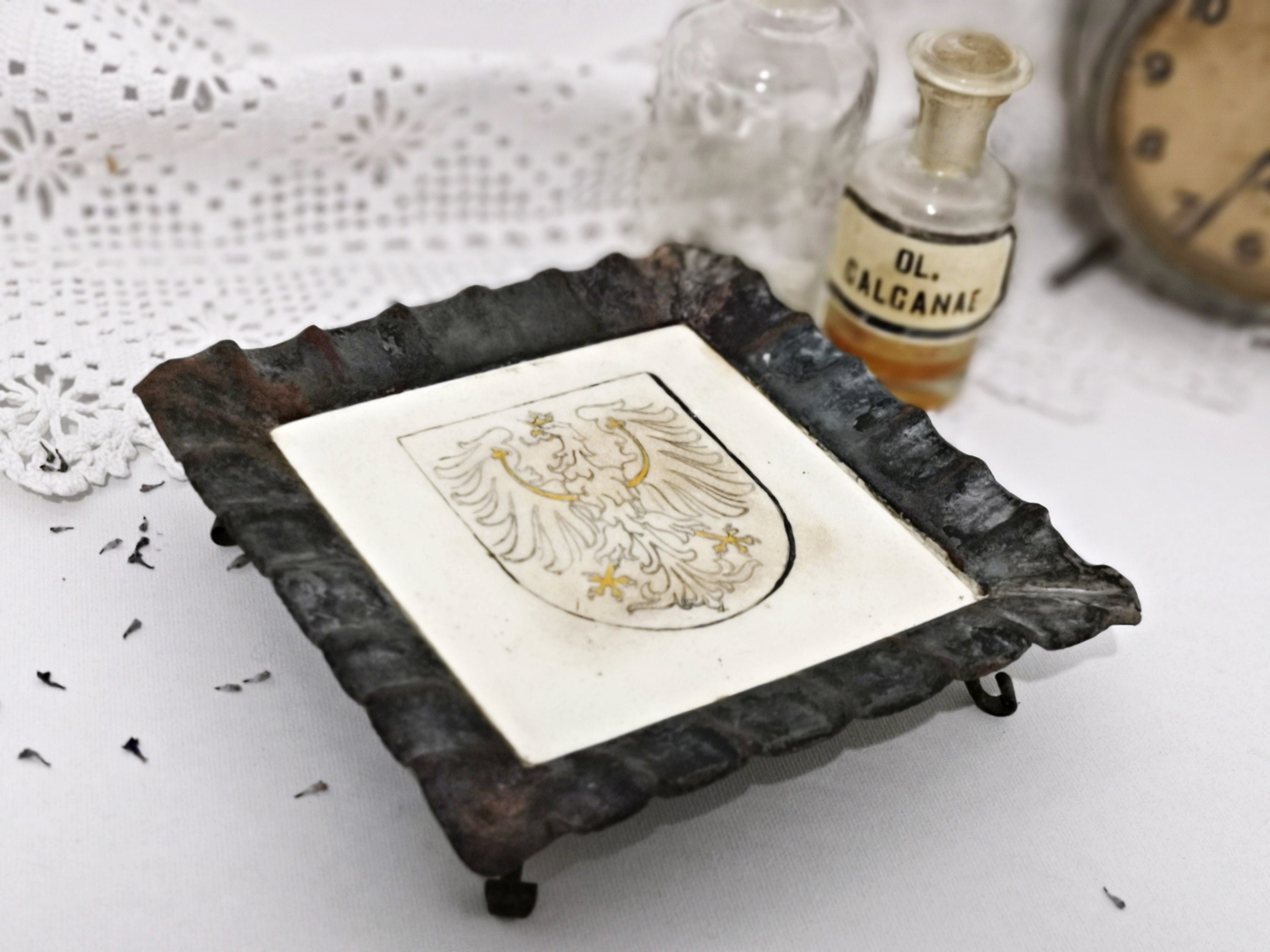 ビンテージ コースター - シャビーシック、ボルカンテ、ボヘミアン